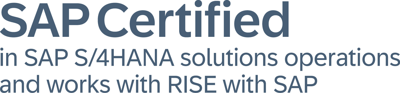 SAP Certified in SAP S/4HANA Solutions Operations and works with RISE with SAP