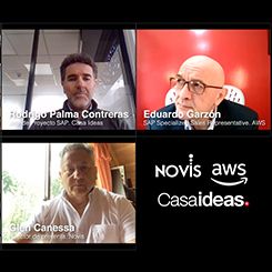 Webinar grabado: CasaIdeas migra aplicaciones SAP misión crítica a AWS