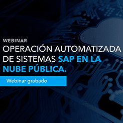 Webinar Operación automatizada de sistemas SAP en la nube pública