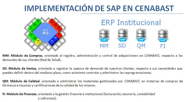 implementación de sap en cenabast