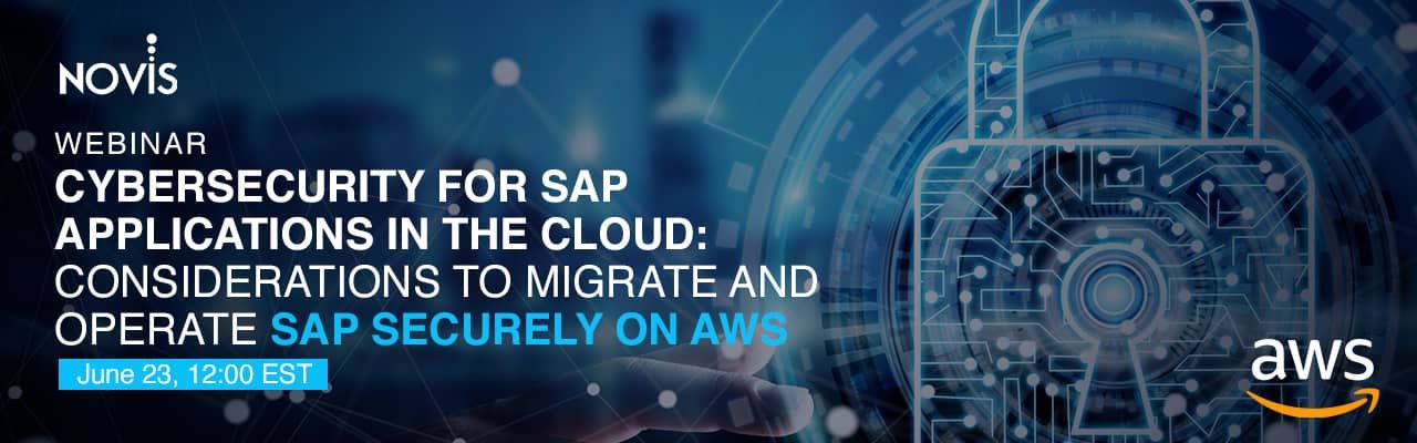 Webinar Cybersecurity for SAP applications on the Cloud