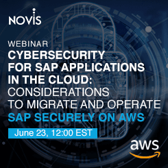 Webinar Cybersecurity for SAP applications on the Cloud