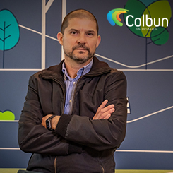 Claudio Gutiérrez, de Colbún, contraparte del servicio SAP AMS de Novis