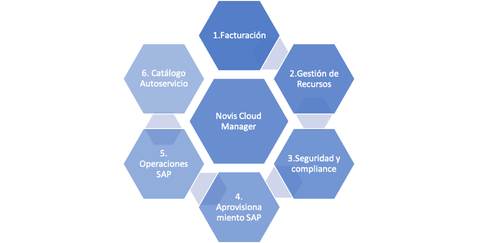 gráfica novis cloud manager