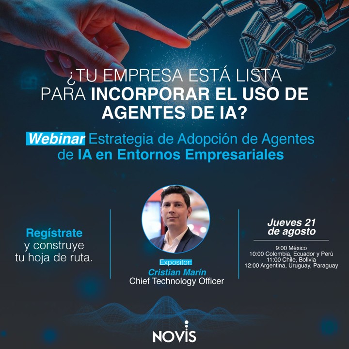 Webinar Estrategia de Adopción de Agentes de IA en Entornos Empresariales